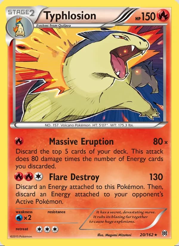 Typhlosion — BREAKthrough #20