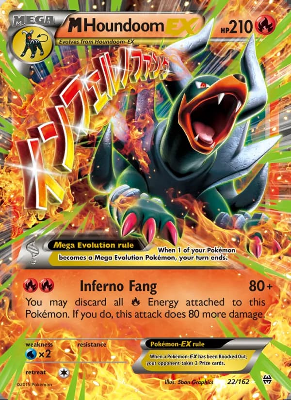 M Houndoom EX — BREAKthrough #22