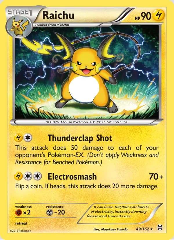 Raichu — BREAKthrough #49