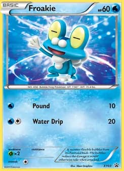 Froakie — XY Cartas de promoción #XY03