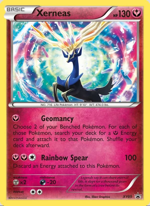 Xerneas — XY Cartas de promoción #XY05