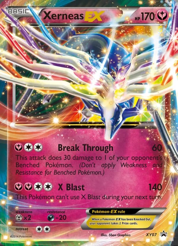 Xerneas EX — XY Cartas de promoción #XY07