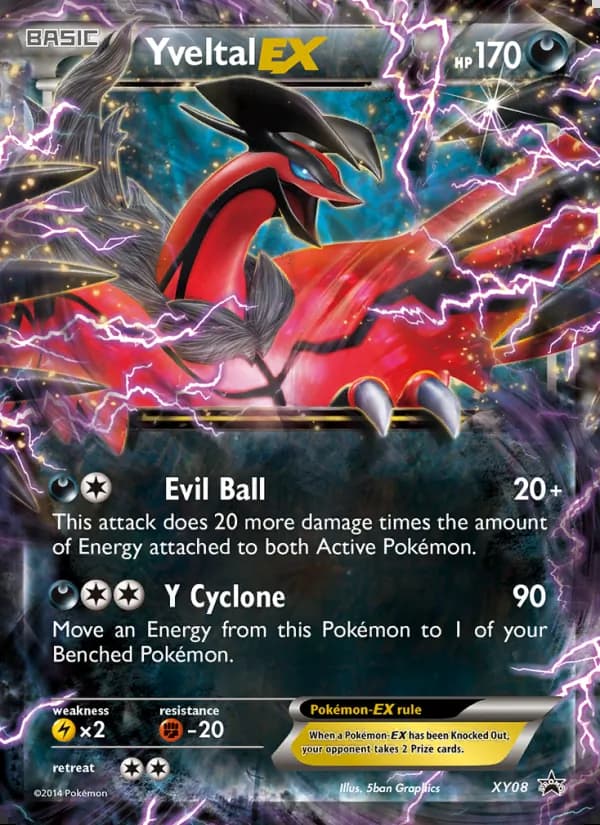 Yveltal EX — XY Cartas de promoción #XY08
