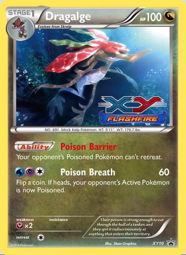 Dragalge — XY Black Star Promos #XY10