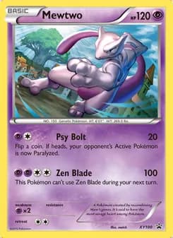 Mewtwo — XY Cartas de promoción #XY100