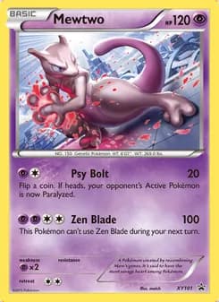 Mewtwo — XY Cartas de promoción #XY101