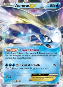Aurorus EX — XY Cartas de promoción #XY102