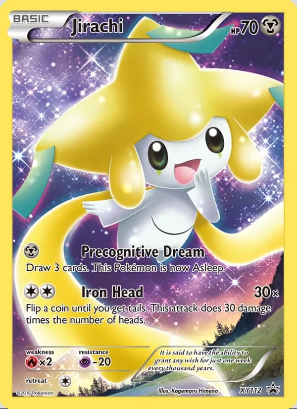 Jirachi — XY Black Star Promos #XY112