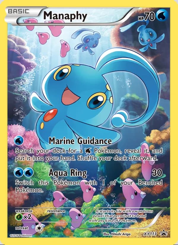 Manaphy — XY Black Star Promos #XY113