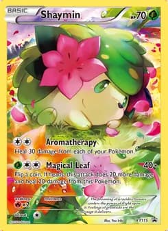 Shaymin — XY Cartas de promoción #XY115