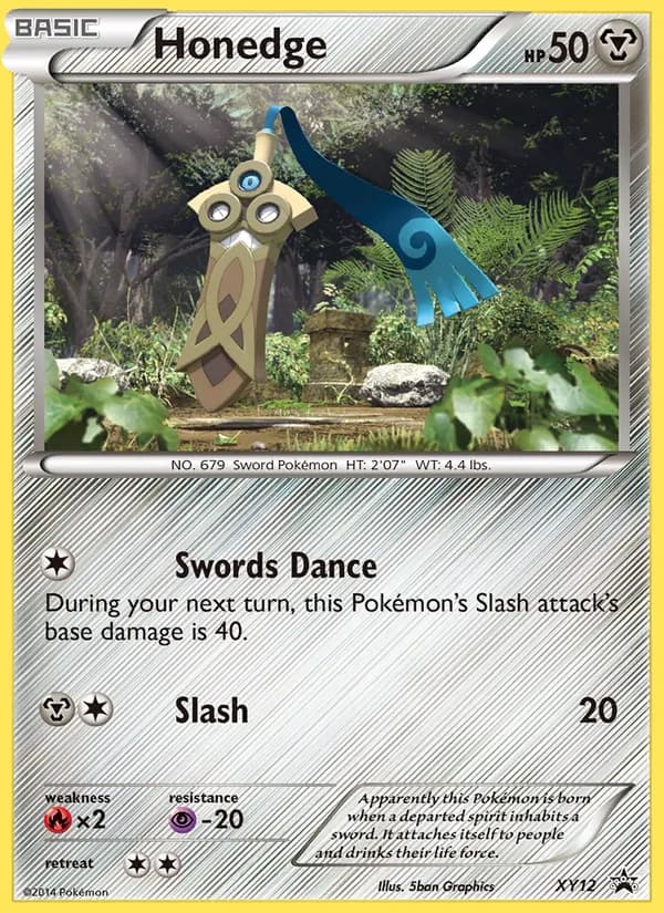 Honedge — XY Cartas de promoción #XY12
