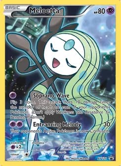 Meloetta — XY Cartas de promoción #XY120