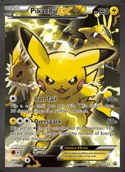 Pikachu EX — XY Cartas de promoción #XY124