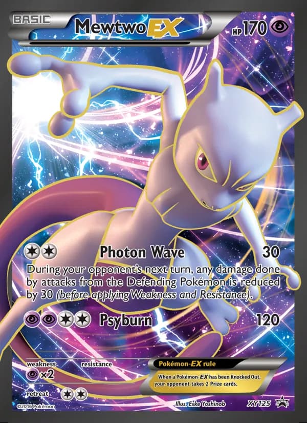 Mewtwo EX — XY Black Star Promos #XY125