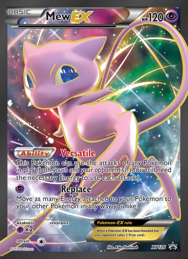 Mew EX — XY Black Star Promos #XY126