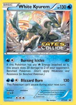 White Kyurem — XY Cartas de promoción #XY128