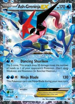 Ash Greninja EX — XY Cartas de promoción #XY133