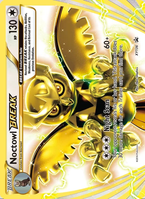 Noctowl BREAK — XY Black Star Promos #XY136