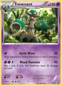 Trevenant — XY Cartas de promoción #XY14