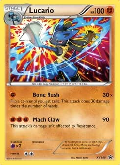 Lucario — XY Cartas de promoción #XY140