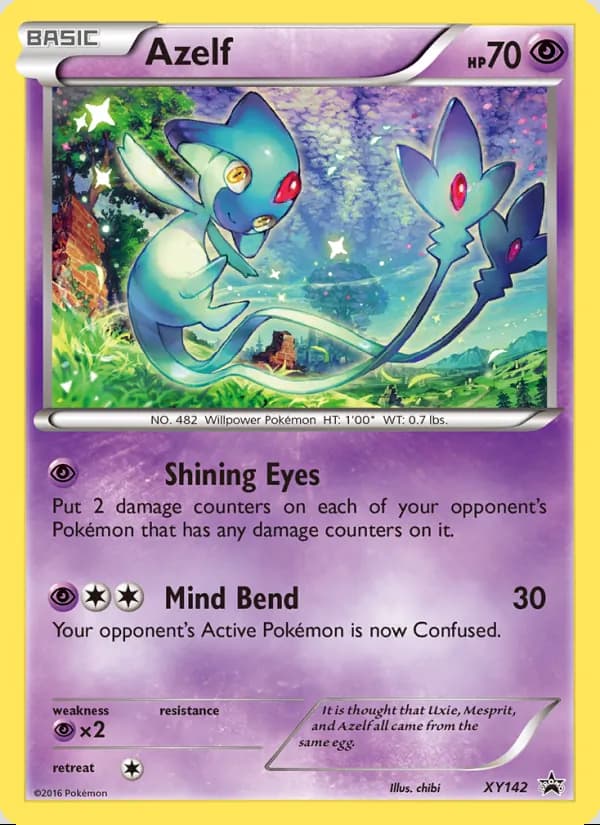 Azelf — XY Cartas de promoción #XY142