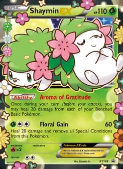 Shaymin EX — XY Cartas de promoción #XY148