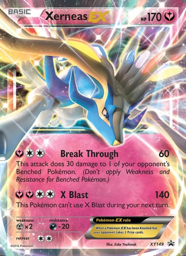 Xerneas EX — XY Black Star Promos #XY149