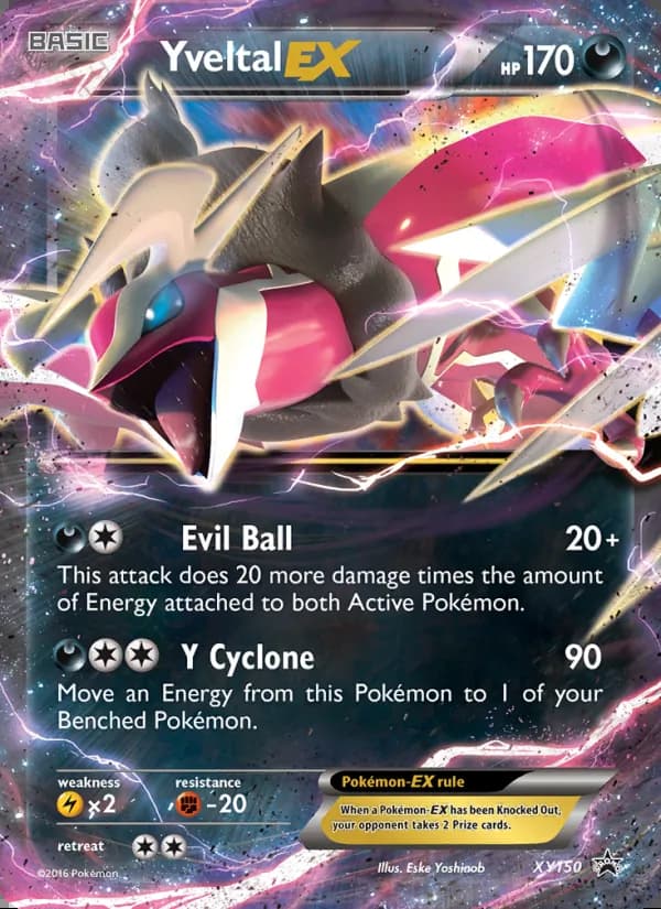 Yveltal EX — XY Cartas de promoción #XY150