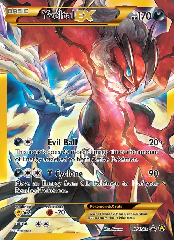 Yveltal-EX — XY Cartas de promoción #XY150a