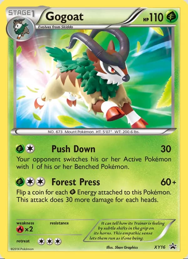 Gogoat — XY Black Star Promos #XY16