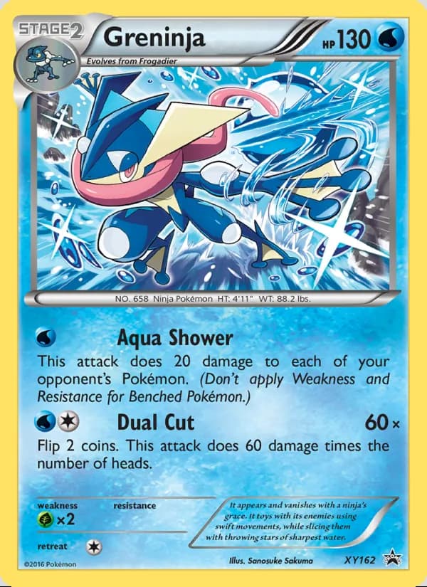 Greninja — XY Cartas de promoción #XY162