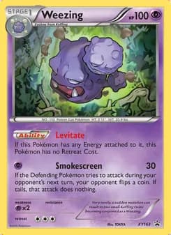 Weezing — XY Cartas de promoción #XY163