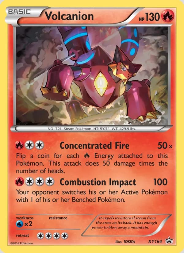 Volcanion — XY Black Star Promos #XY164