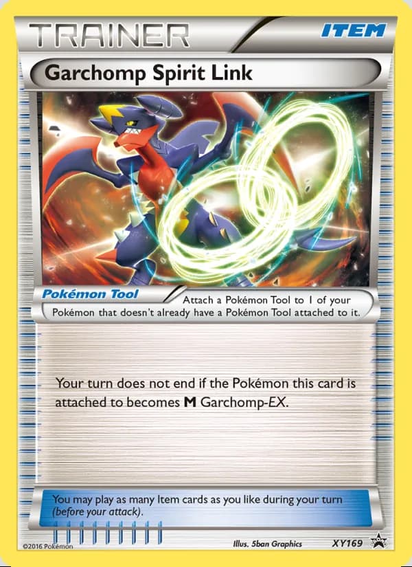 Garchomp Spirit Link — XY Cartas de promoción #XY169