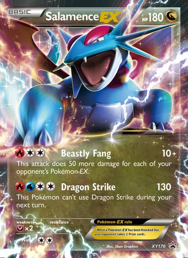 Salamence EX — XY Black Star Promos #XY170