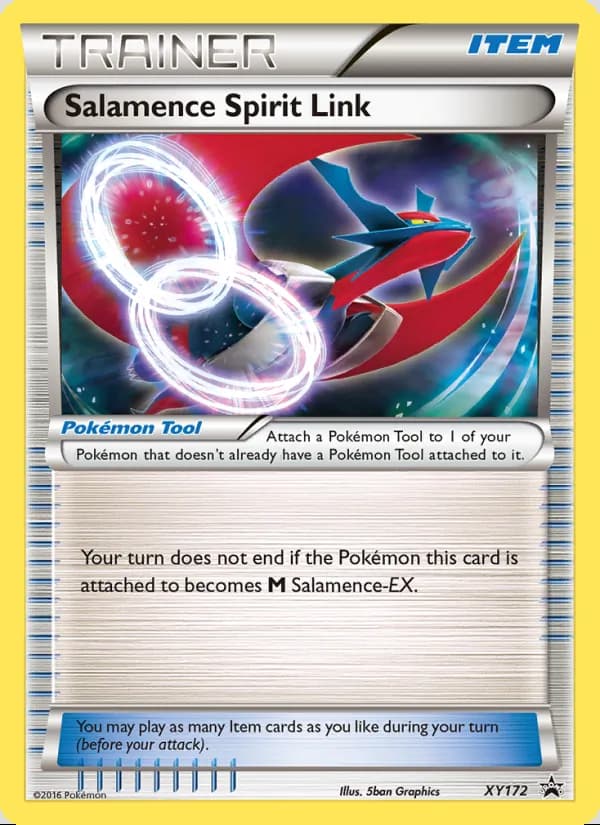 Salamence Spirit Link — XY Cartas de promoción #XY172