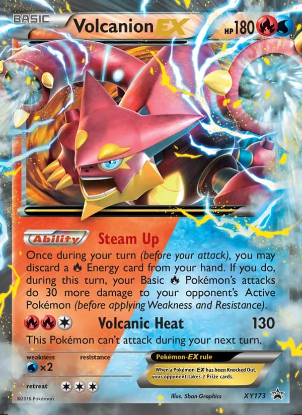 Volcanion EX — XY Black Star Promos #XY173