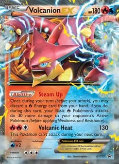 Volcanion EX — XY Cartas de promoción #XY173