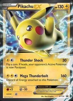 Pikachu-EX — XY Cartas de promoción #XY174