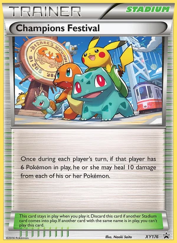 Champions Festival — XY Black Star Promos #XY176