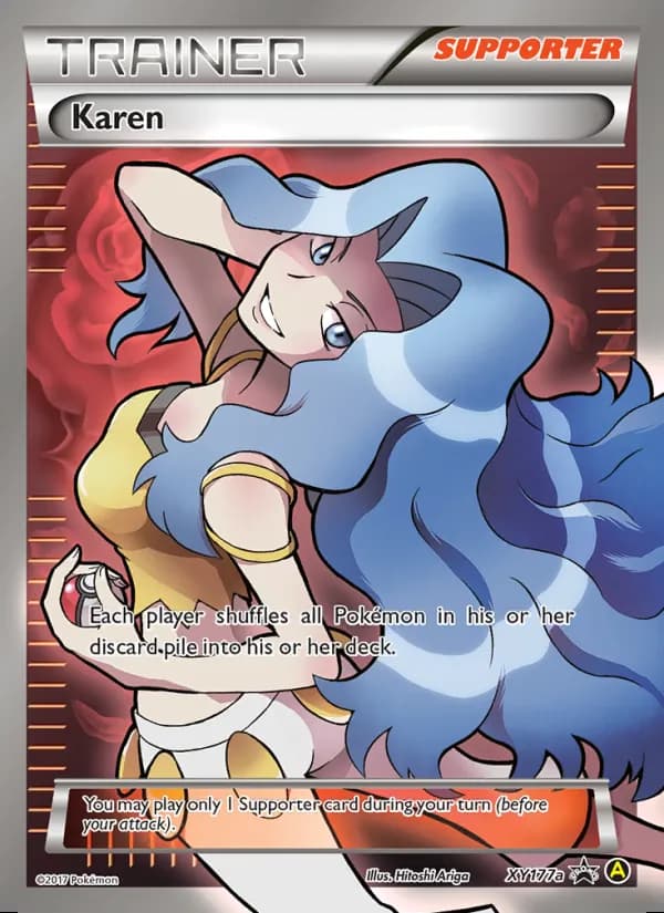 Karen — XY Cartas de promoción #XY177a