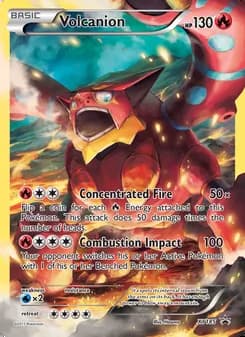 Volcanion — XY Cartas de promoción #XY185