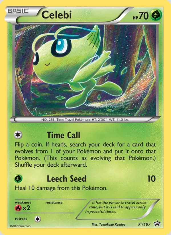 Celebi — XY Black Star Promos #XY187