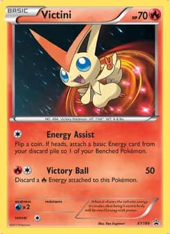 Victini — XY Cartas de promoción #XY189
