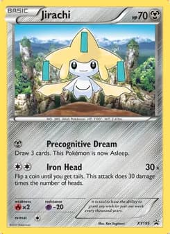 Jirachi — XY Cartas de promoción #XY195