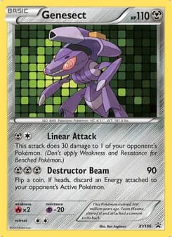 Genesect — XY Cartas de promoción #XY196
