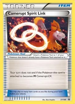 Camerupt Spirit Link — XY Cartas de promoción #XY199