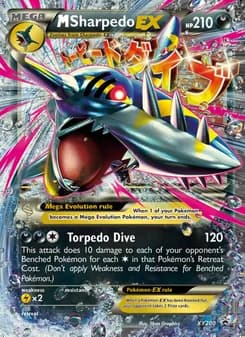 M Sharpedo-EX — XY Cartas de promoción #XY200