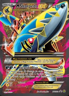 M Sharpedo-EX — XY Cartas de promoción #XY200a