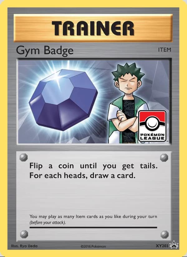 Gym Badge — XY Cartas de promoción #XY203